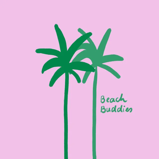 Kissen Summer Palms