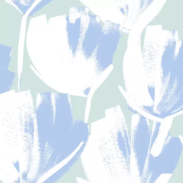 Geschirrtücher Tulips chalk blue