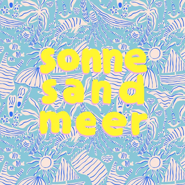 Kissen Sonne Sand Meer