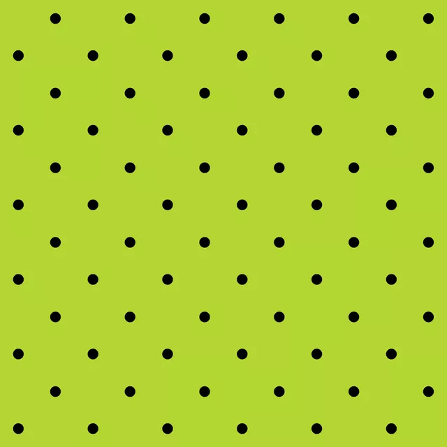 Polka grün