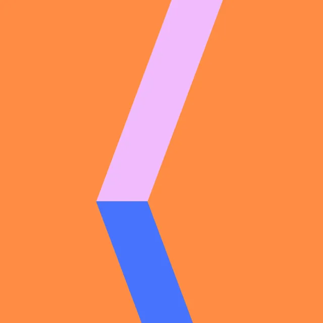 Tischläufer orange