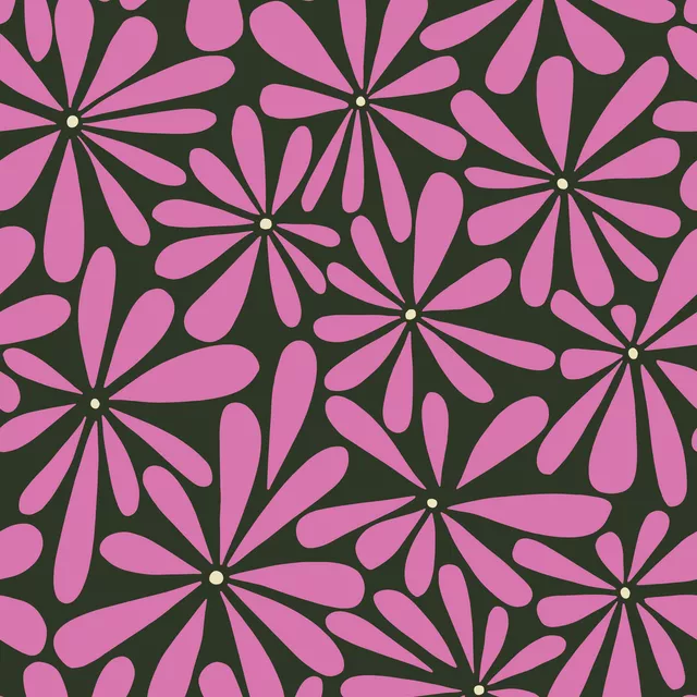 Sitzkissen Margeriten pink