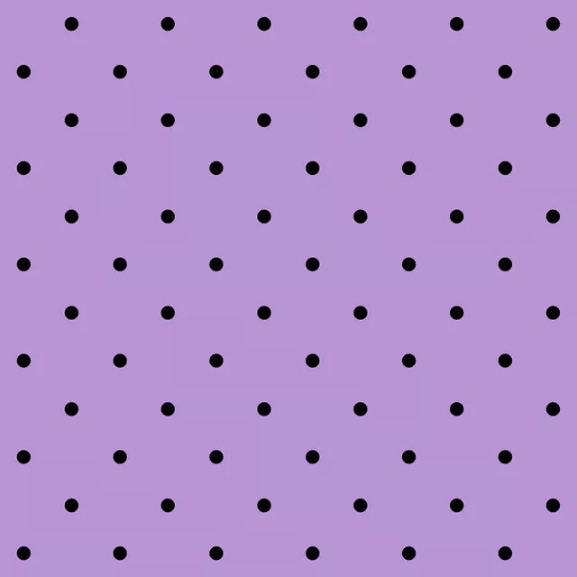 Dekovorhang Polka lila