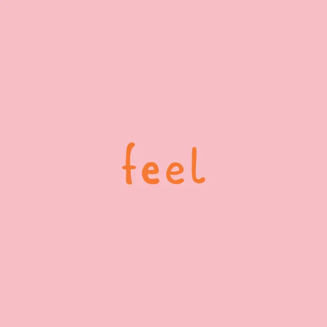 Kissen Love Feel rosa