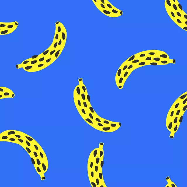 Sitzkissen Bananen