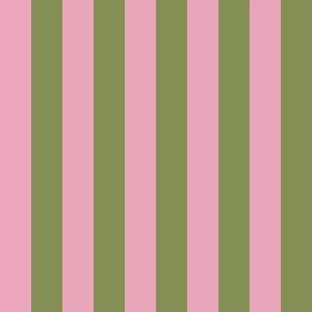 Tischdecke Blockstreifen Rosa Grün
