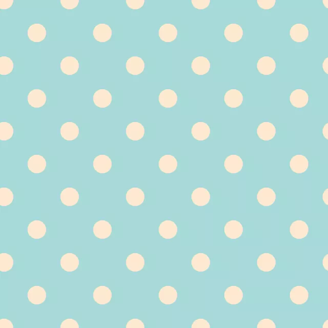 Polka Dots hellblau