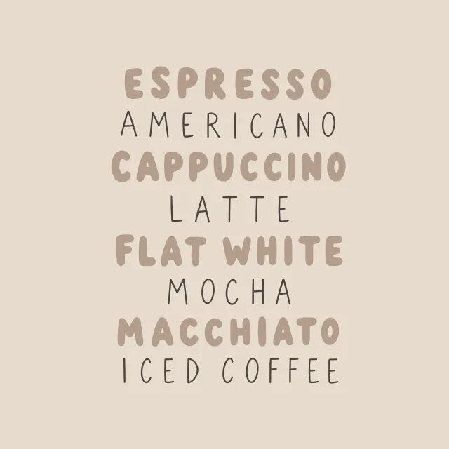 Kissen Café beige
