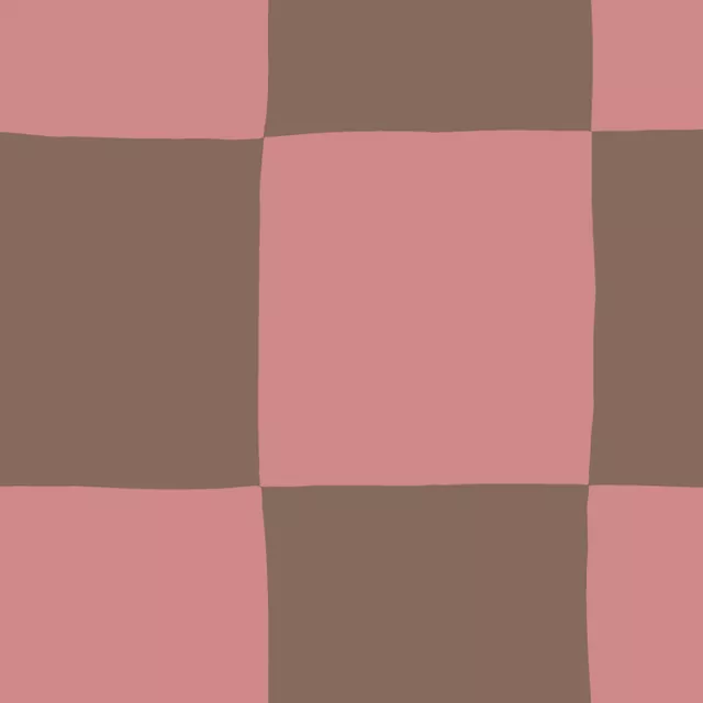 Schachbrett Karo Rosa Braun