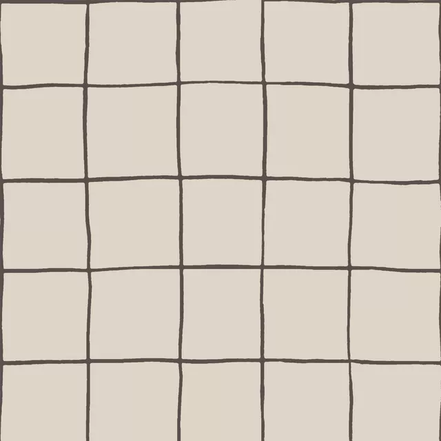 Karo Braun Beige