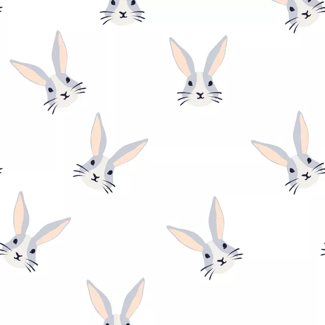 Bettwäsche Hasengesichter Osterhase