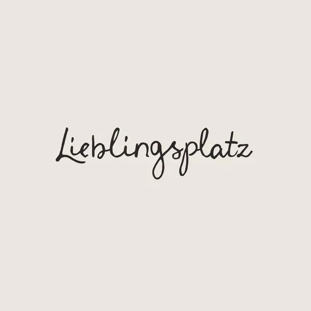 Servietten Lieblingsplatz
