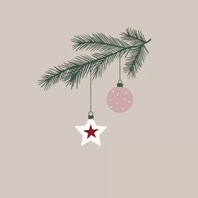 Geschirrtücher Baumschmuck Kugeln Weihnachten