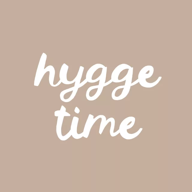 Kissen Hygge Time beige
