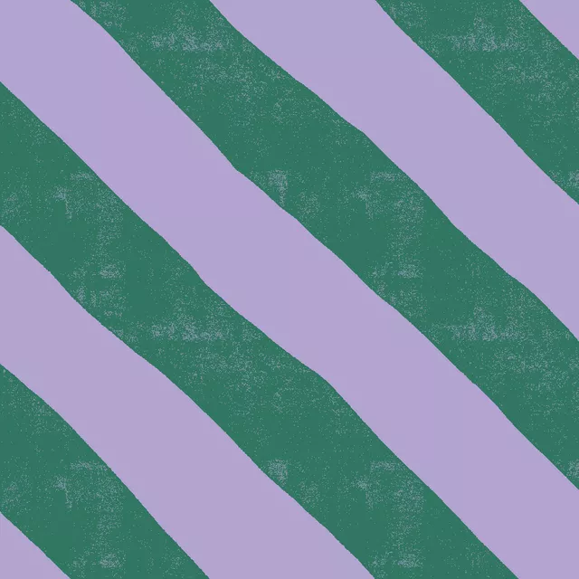 Bettwäsche Streifen Brush Diagonal lila