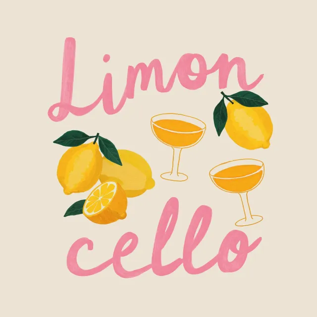 Tischset Limoncello