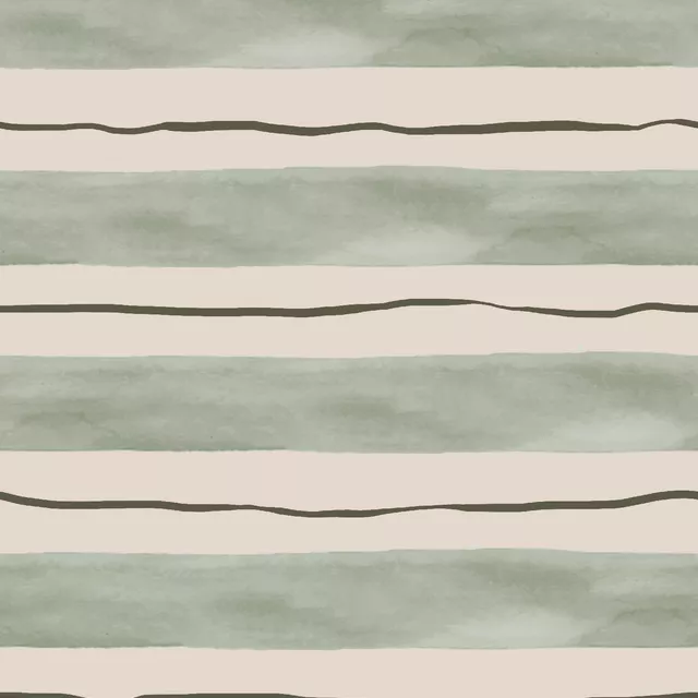 Streifen grün beige
