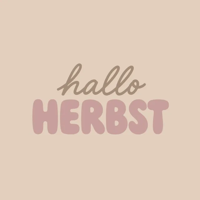 Servietten Hallo Herbst