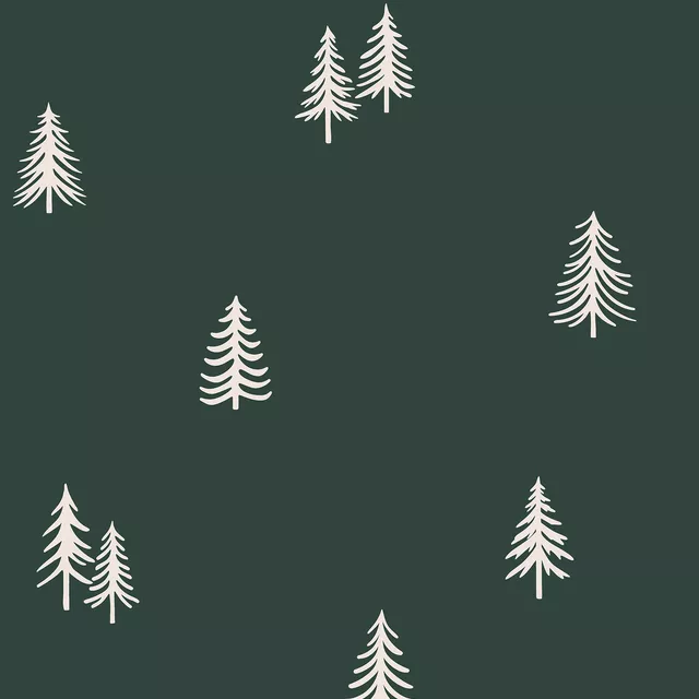 Geschirrtücher Weihnachtsbäume Winterwald