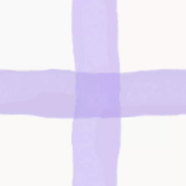 Vichy Karo Aquarell Lila