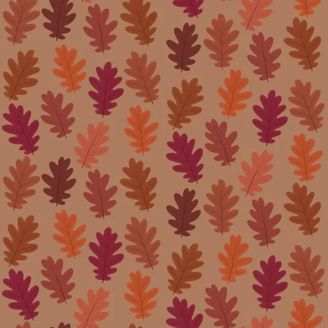 Herbstblätter caramel