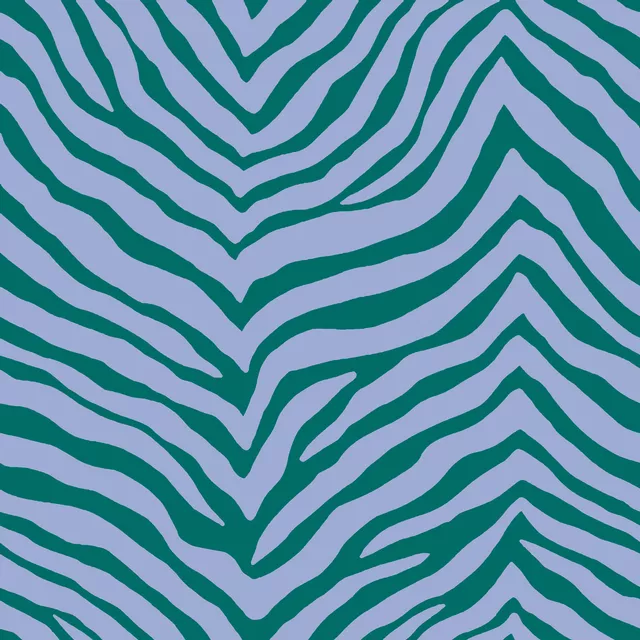 Kissen Zebra Grün Lavendel