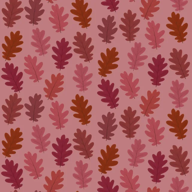 Herbstblätter rosé