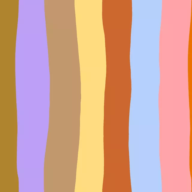 Multicolor Streifen Bunt