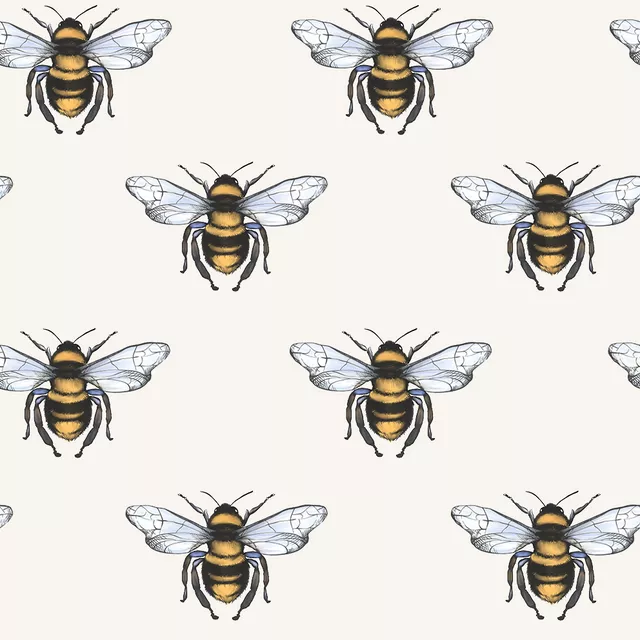 Wild Flowers Bees
