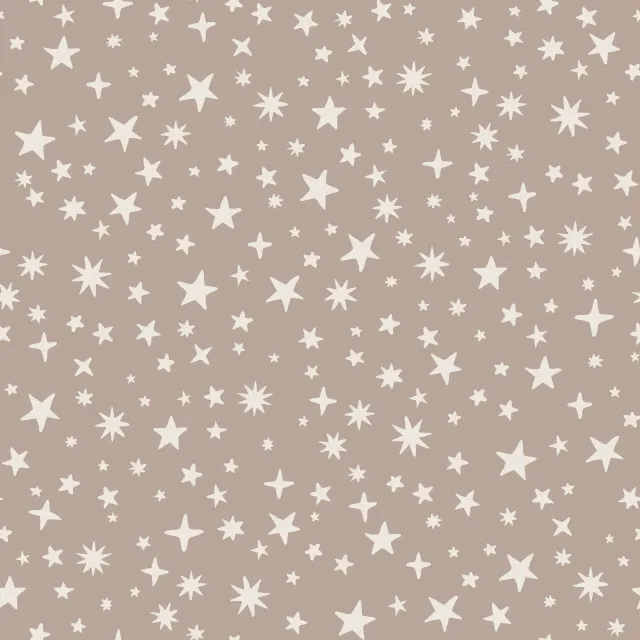 Kissen Sterne beige