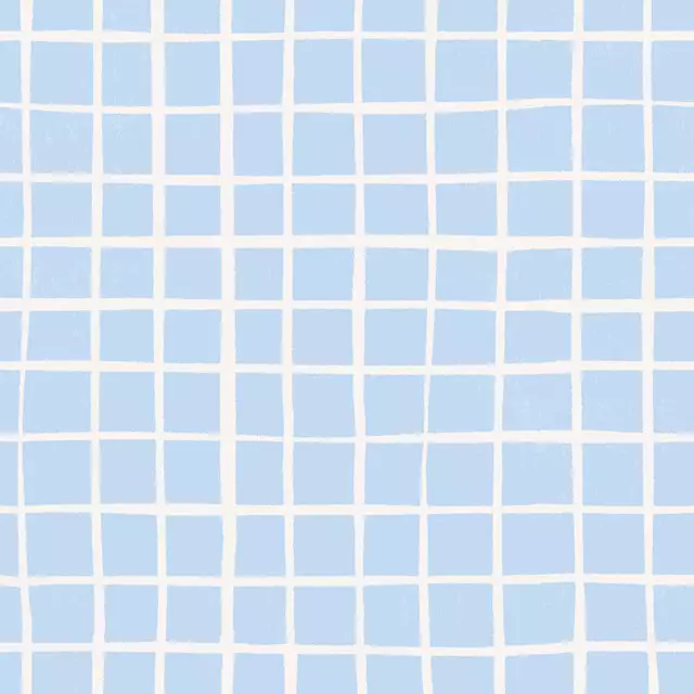 Sitzkissen Karo hellblau