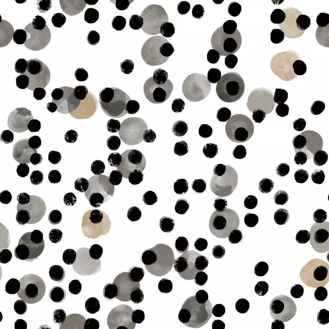 Kissen Watercolor Dots