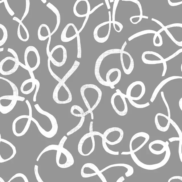 Tischdecke Abstract Bows grau