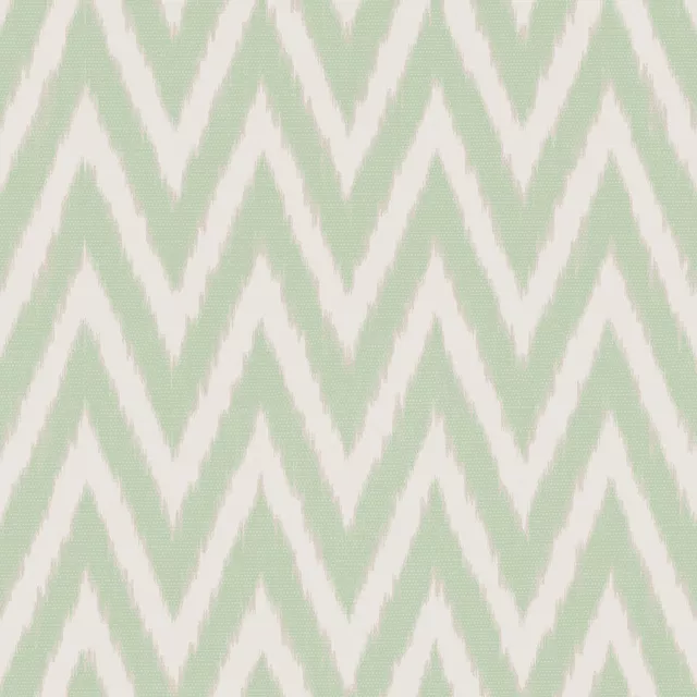 Kissen Zigzag Ikat Green
