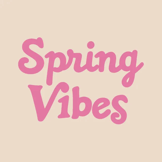 Kissen Spring vibes