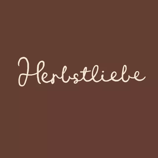 Kissen Herbstliebe braun