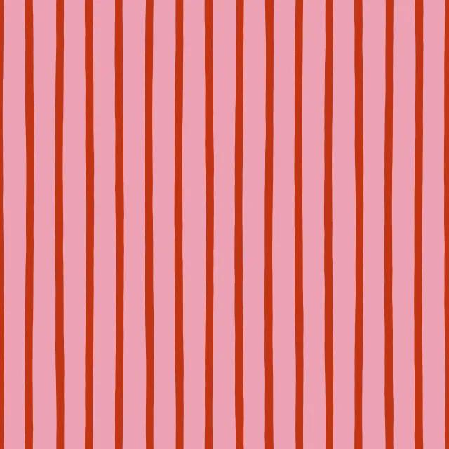 Kissen Streifen rot pink