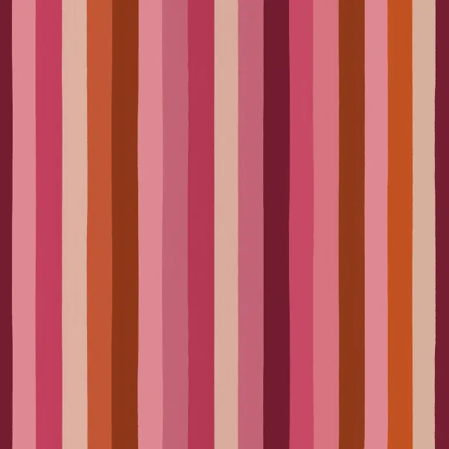Tischdecke Multi Streifen Rosa