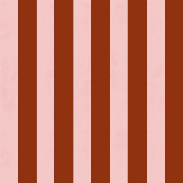 Kissen Bold Lines rust rosé