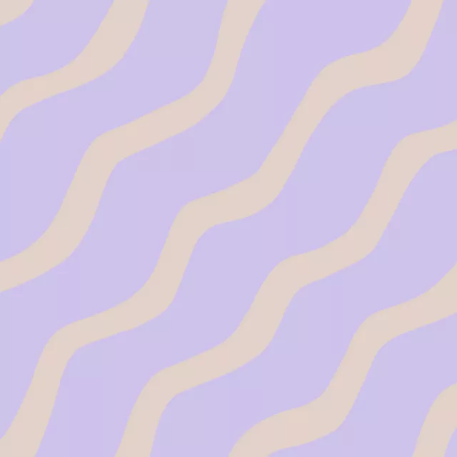 Wellen Diagonal Flieder