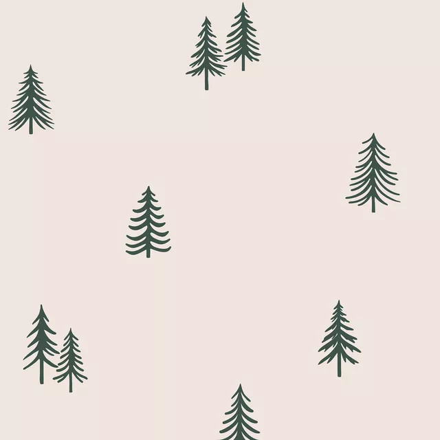 Servietten Tannenbäume Winterwald