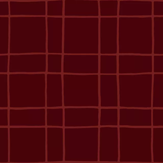 Tischläufer Karo Weihnachten rot