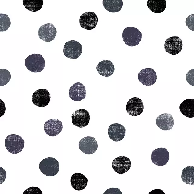 Potato Print Dots