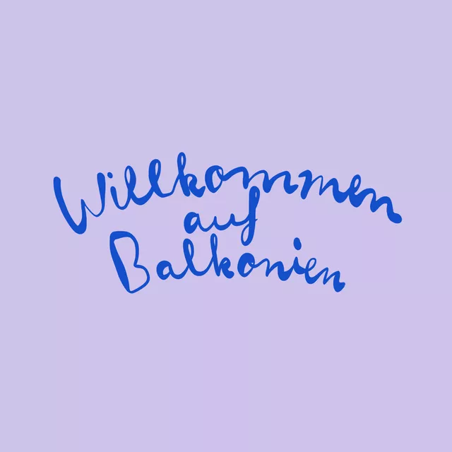 Tischset Willkommen auf Balkonien