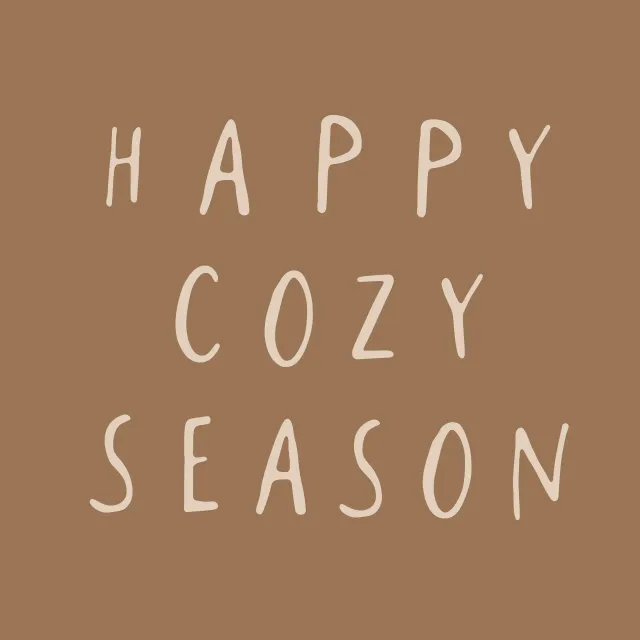Kissen Happy Cozy Season