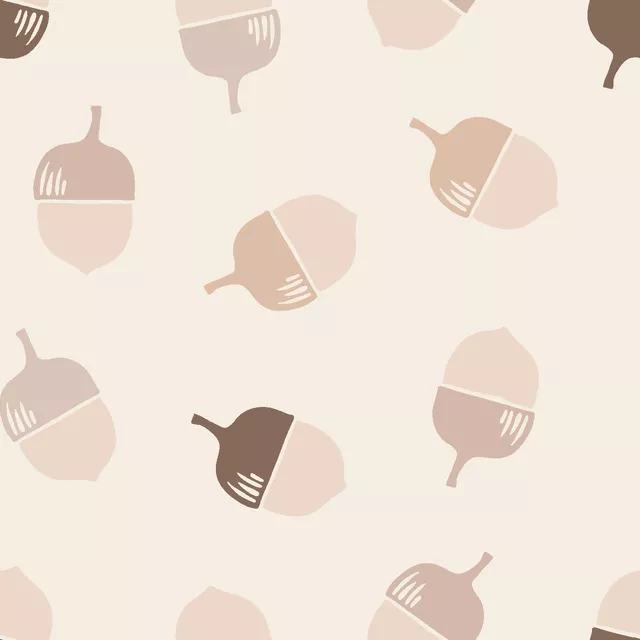 Eicheln beige