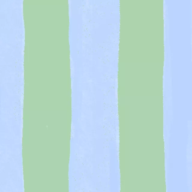Kissen Streifen Blau Grün
