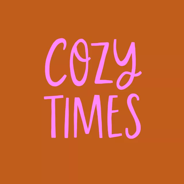 Kissen Cozy Times orange pink