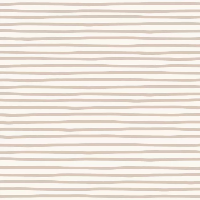 Schmale Linien Streifen beige