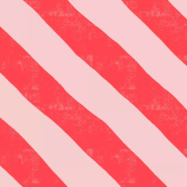 Tischdecke Streifen Brush Diagonal rot